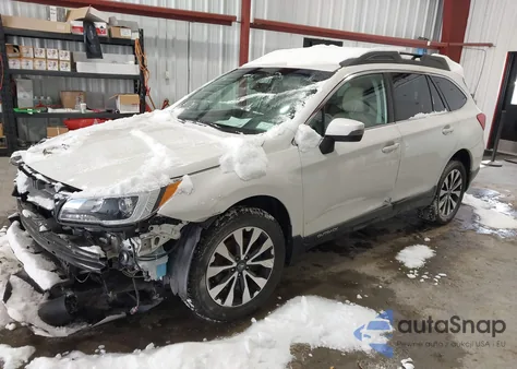 2017 Subaru Outback 2.5I Limited z USA, uszkodzony, nr VIN 4S4BSANC1H3329257